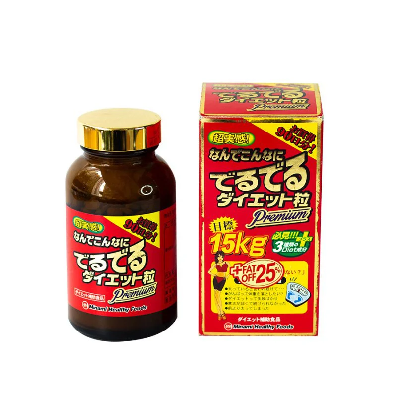 Viên uống giảm cân Minami Diet Deruderu giảm 15kg +25% mỡ thừa 540 viên
